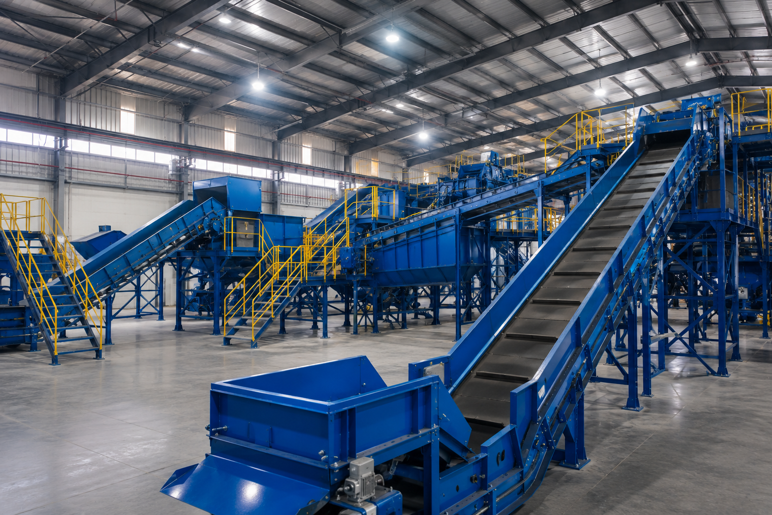 Industrial recycling facility